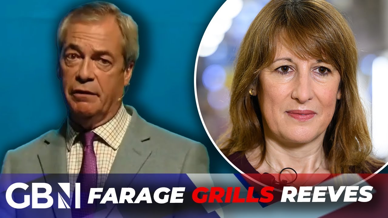 &lsquo;Totally out of her depth!&rsquo;|  Farage BLASTS Rachel Reeves at Reform rally