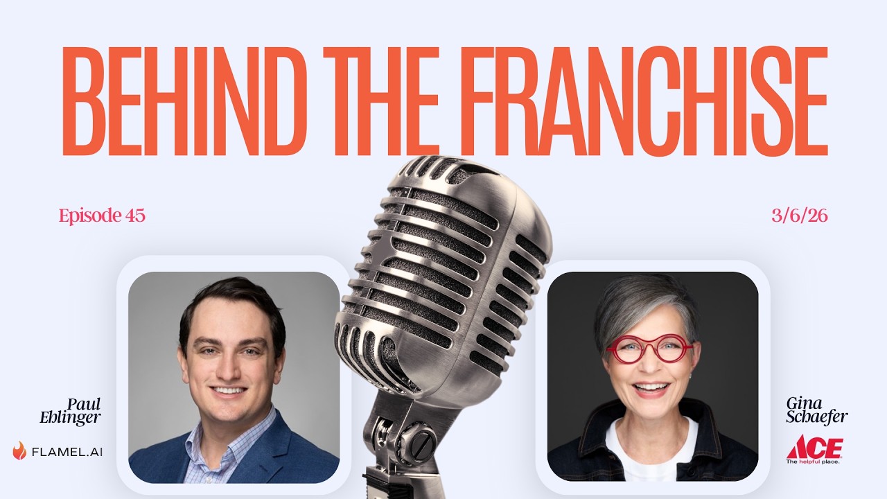 Behind The Franchise - Episode 45 - Curiosity, Grit, and Community with Gina Schaefer