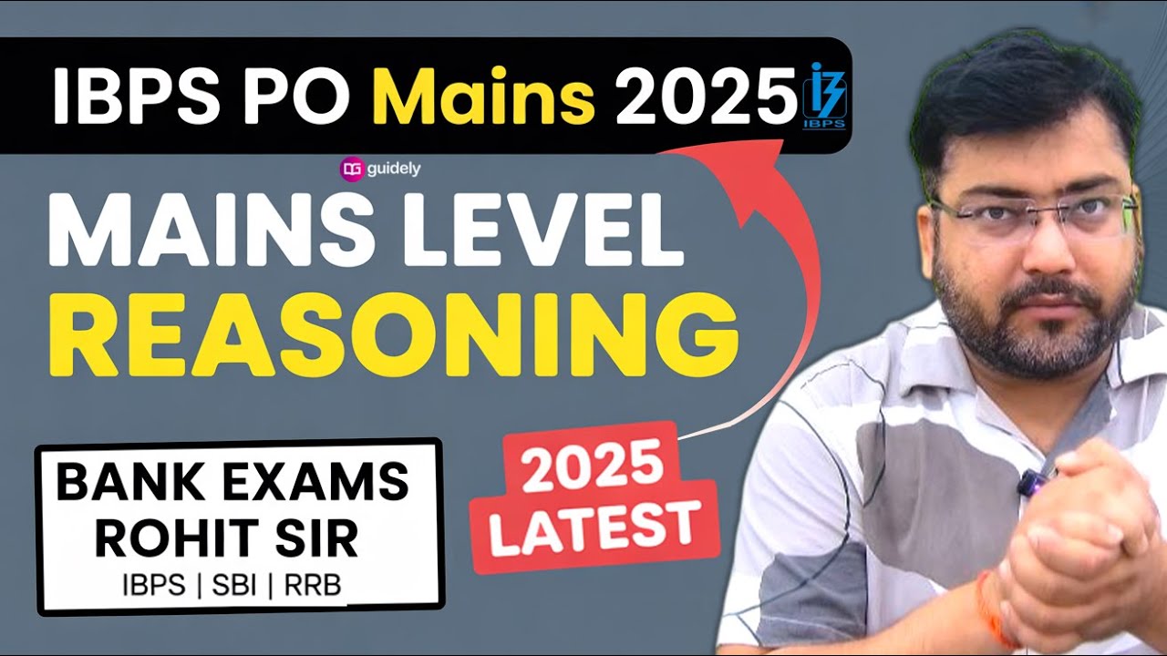 IBPS PO Mains 2025 | Reasoning Practice Class | Puzzle & Miscellaneous Questions for Bank Exams