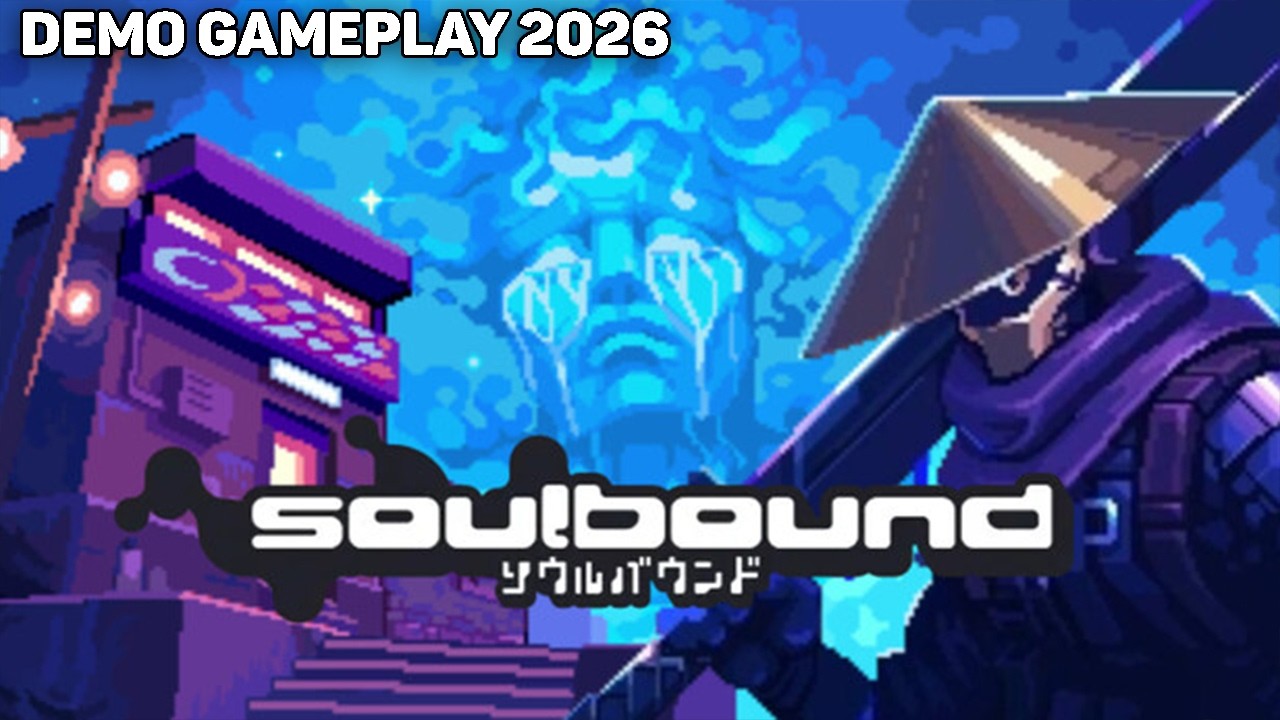 Soulbound: Online - Demo Gameplay Video 2026 (PC) - Roguelike/Indie/MMORPG/Bullet Hell
