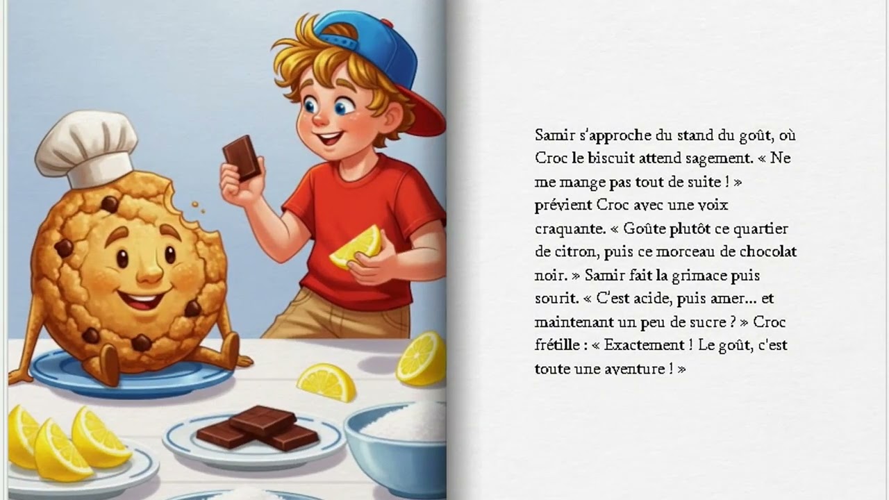 Le Carnaval des Cinq Sens French histoire pour enfants amusement scientifique pour les enfants