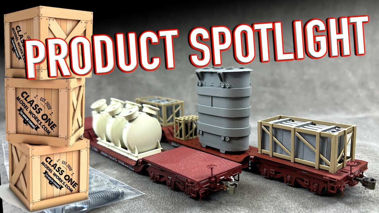 HO Scale Flatcar Loads Class One Modelworks Product Spotlight