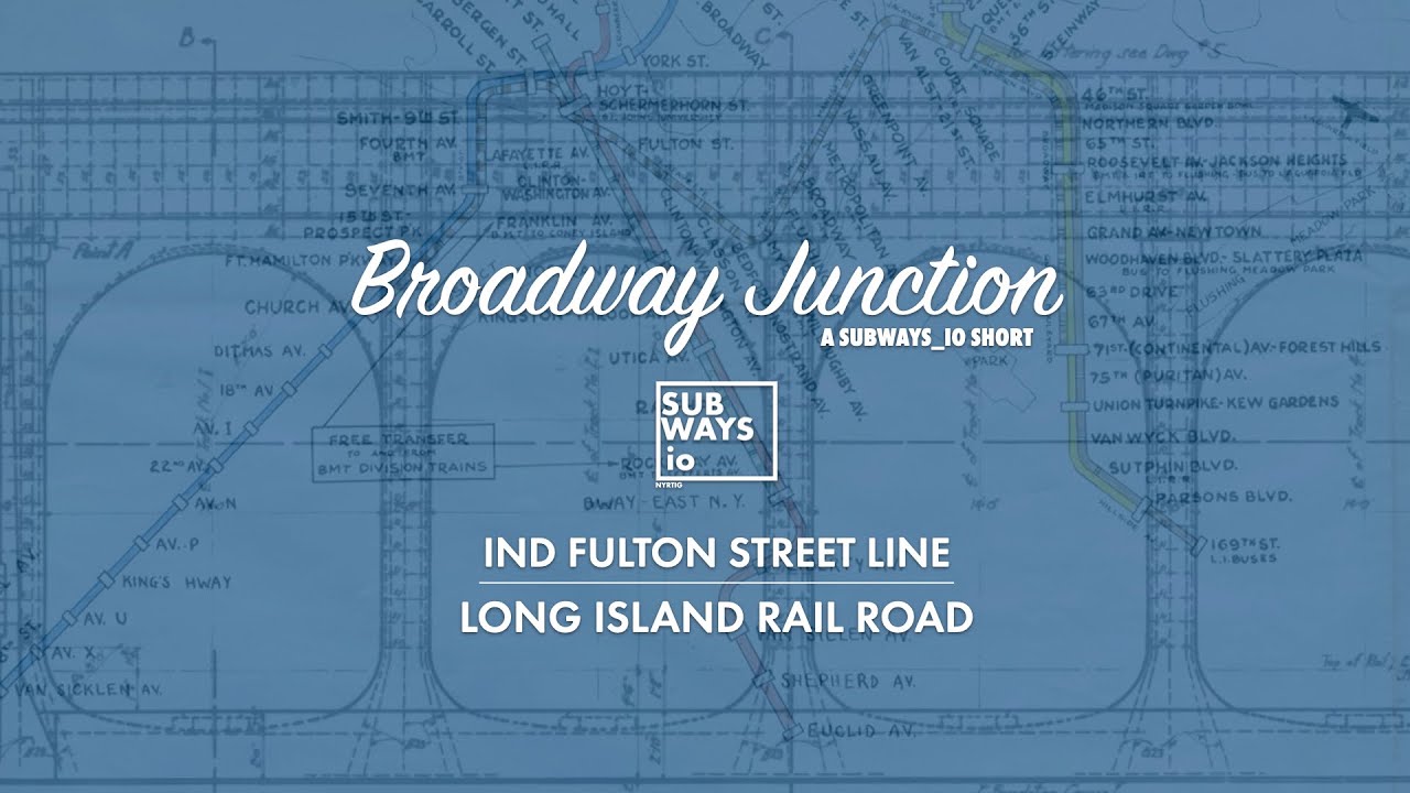 Broadway Junction: Where the IND Meets the LIRR