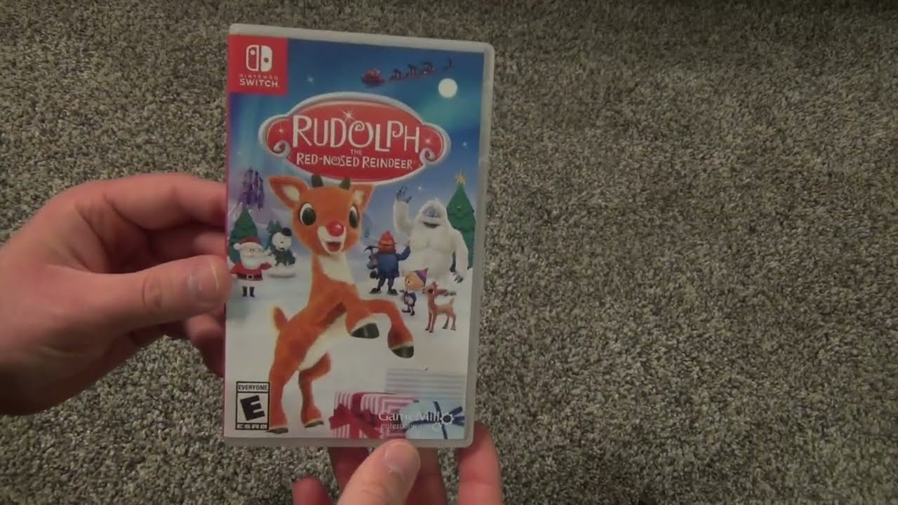 Rudolph The Red-Nosed Reindeer (Nintendo Switch) Unboxing