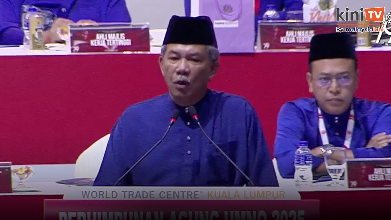 [Full Video] Mohamad Hasan's speech at the closing session of 2025 Umno AGM