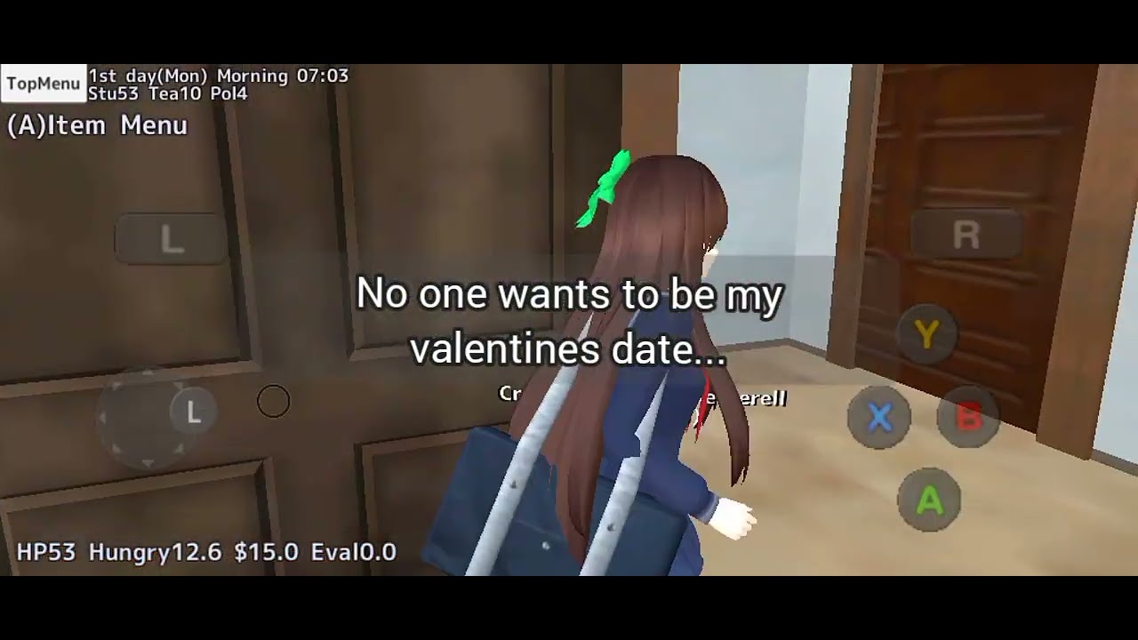 Killing all the students by dropping them cause I got rejected (Enjoy the silence)