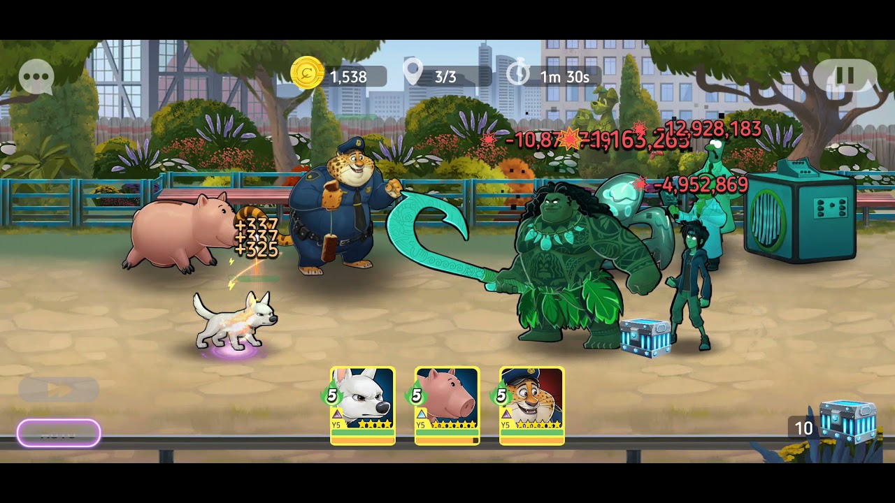 Disney Heroes: Battle Mode Super Clawhauser (P1)