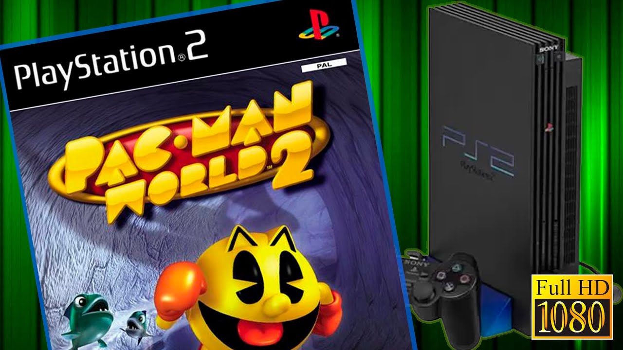 Playstation 2 - PACMAN WORLD 2 - Gameplay 1080p.
