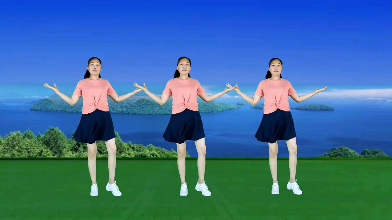 32步广场舞《今夜雨蒙蒙》动感时尚，火爆流行，好听又好看