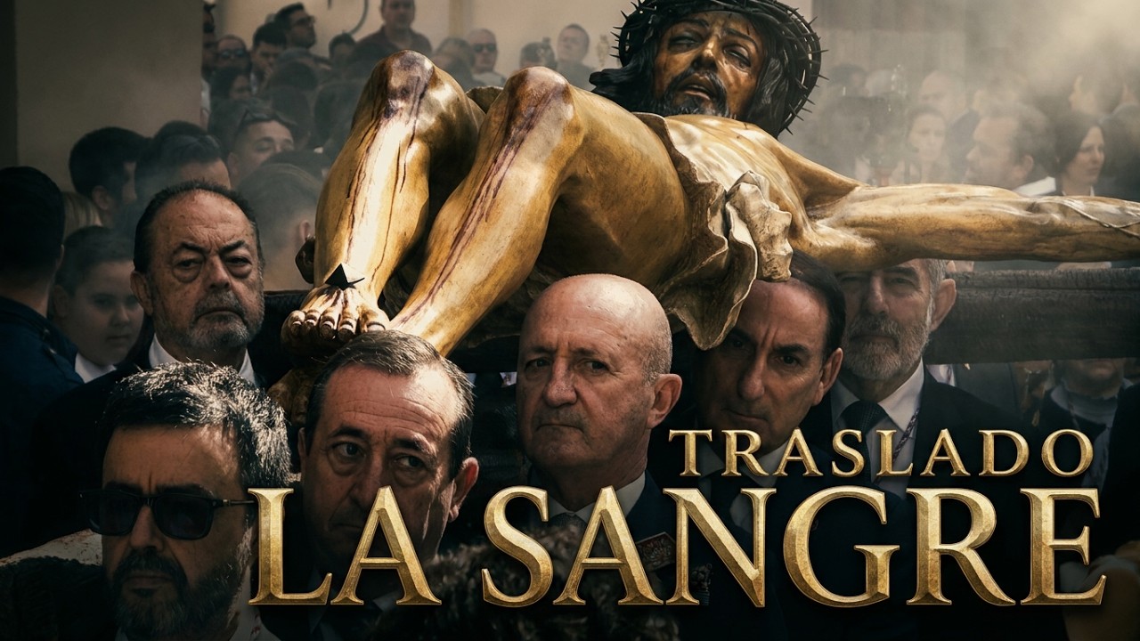 ▶️ TRASLADO ARCHICOFRADÍA DE LA SANGRE ✝️ SEMANA SANTA MÁLAGA 2024✝️ [4K-HDR]