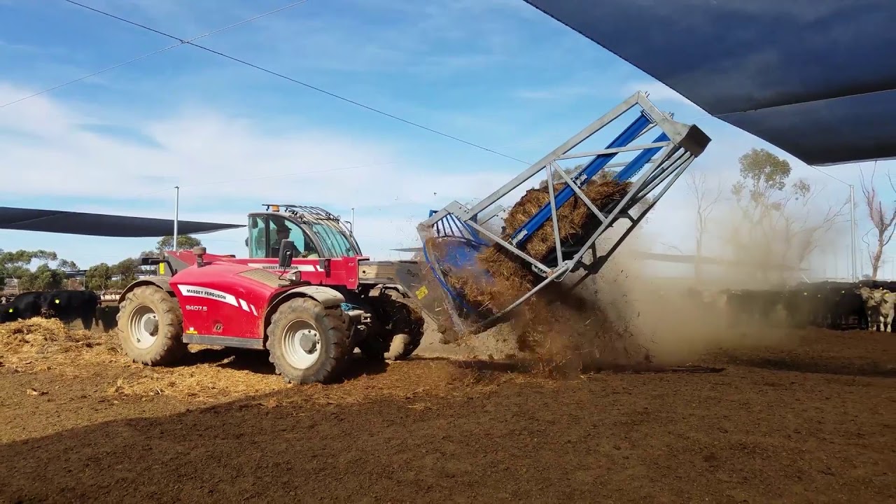 Straw Bale Spreader