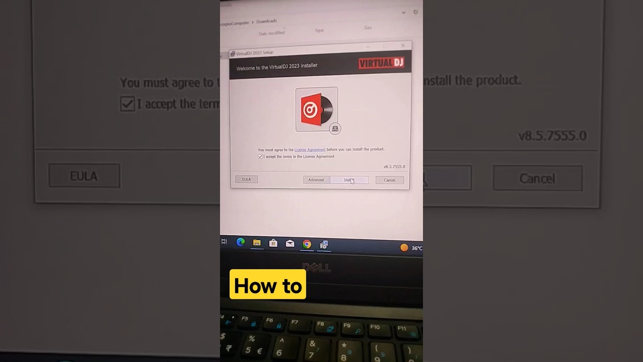 How to Download And install Virtual DJ 2023 in Laptop#macnitesh#laptop #virtualdj2023