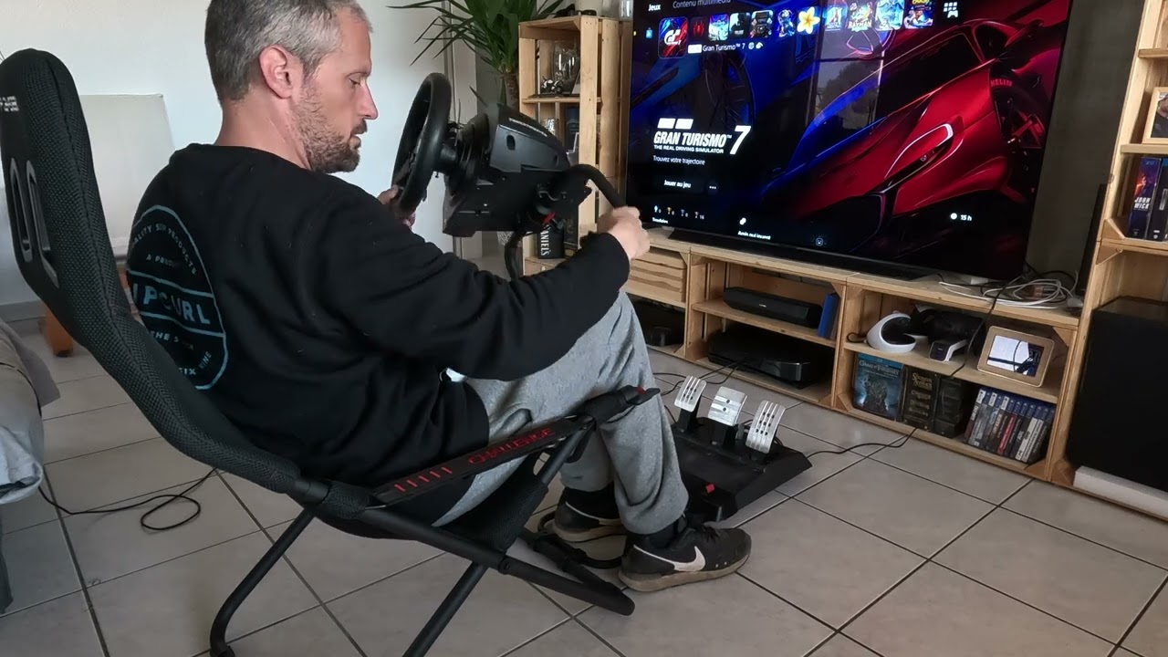 Essai Playseat Challenge Actifit + Thrustmaster T300 RS GT + PS VR2 sur Gran Turismo 7