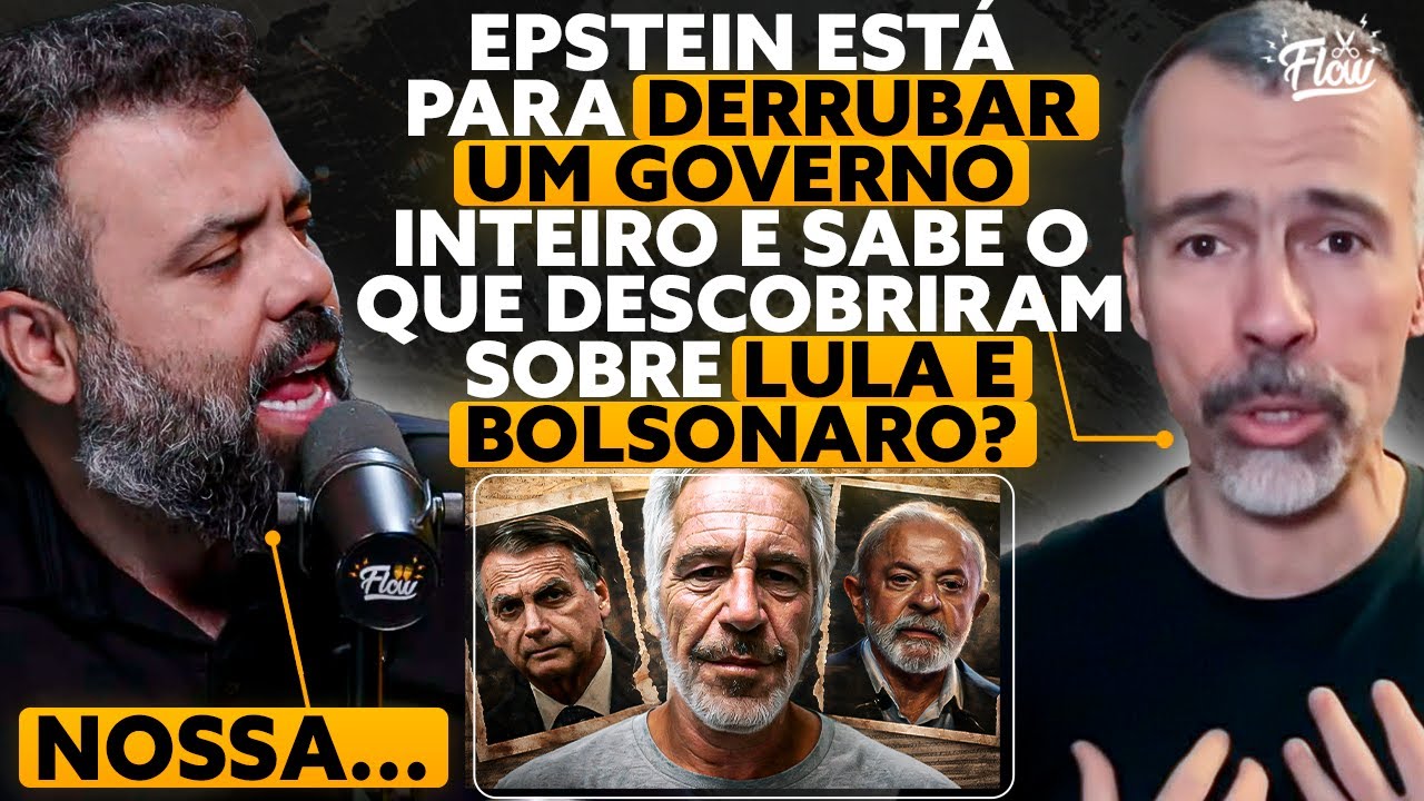 'ISSO TEM QUE FICAR NOS BASTIDORES': As GRAVES descobertas nos EPSTEIN FILES e ligação com o Brasil