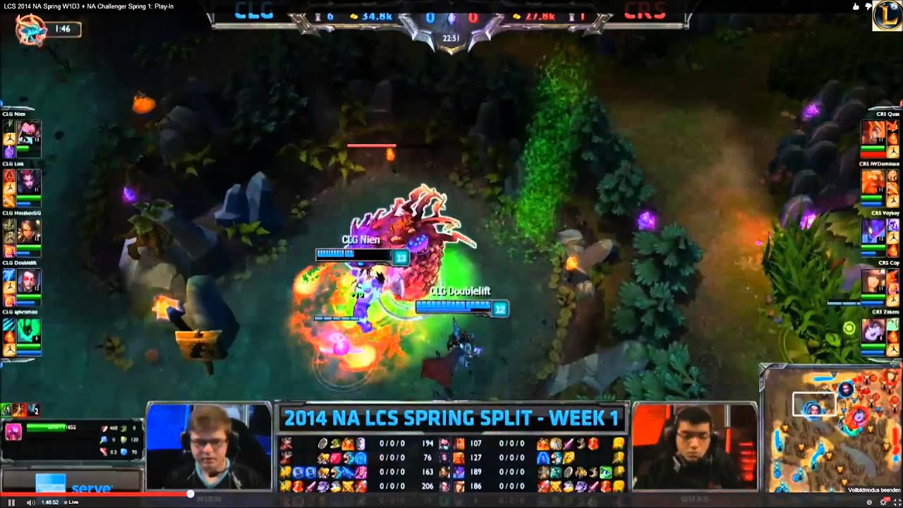 Sneaky Baron - CLG vs CRS - Week 1 LCS Spring 2014