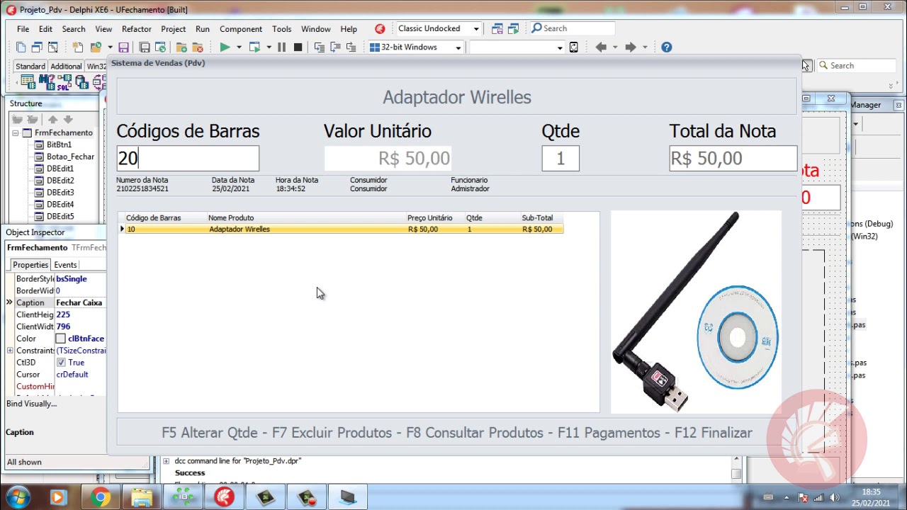 Aula 0   Sistema de Cadastros e Vendas Pdv   Introdução ao Curso