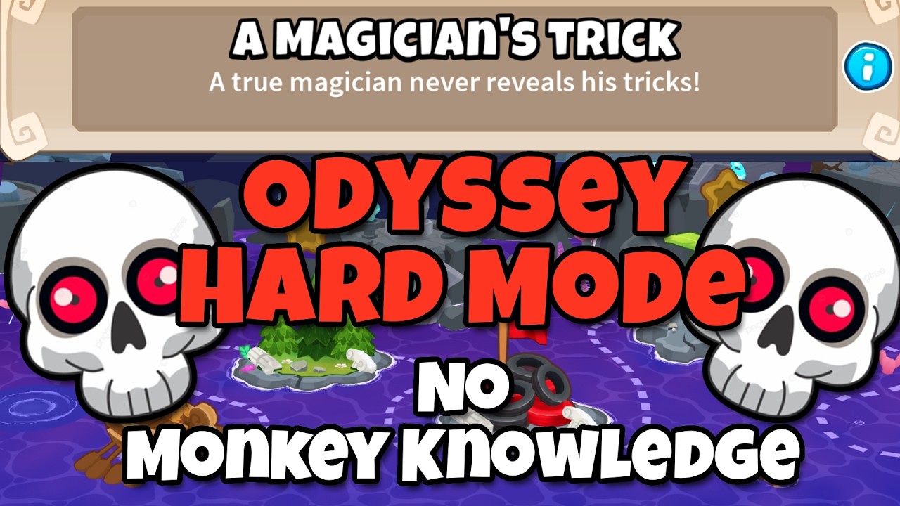 BTD6 Odyssey Guide || No Monkey Knowledge || A Magician's Trick