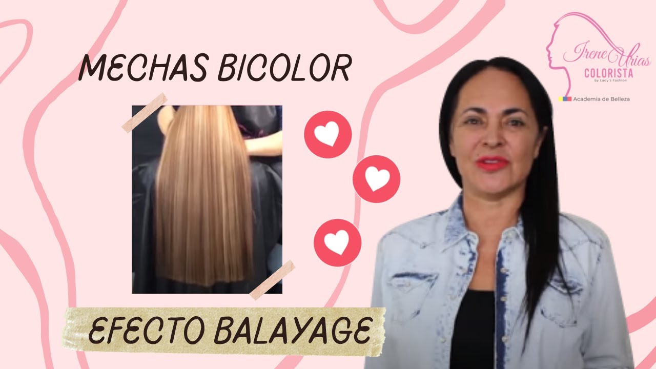 Mechas Bicolor Efecto Balayage