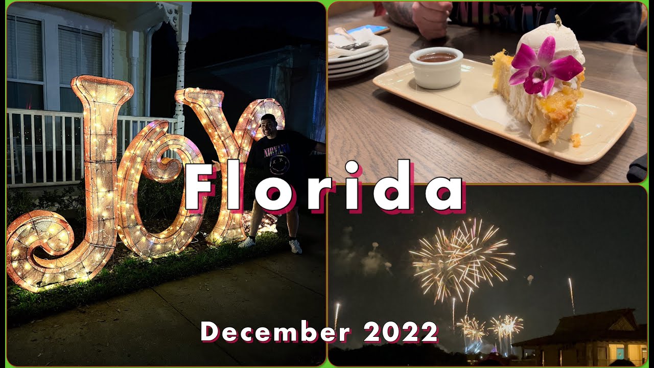 Magic Kingdom fireworks from Polynesian | Kona Cafe | Jeater Bend | Part Six | Florida Dec 22