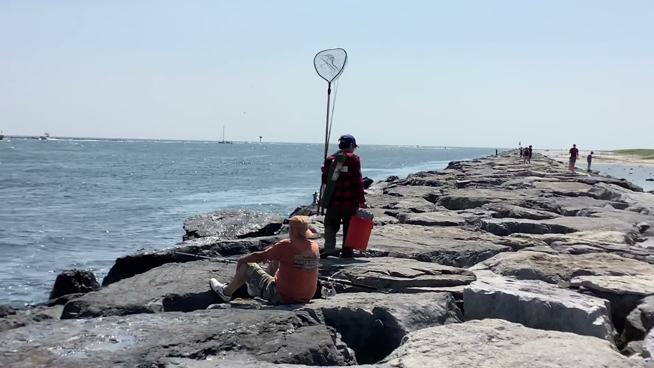 Fishing trip 2021 @ Barnegat lighthouse and Mantoloking bridge.