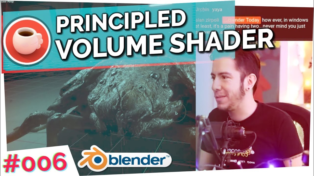 PRINCIPLED VOLUME SHADER! - Blender Today Live