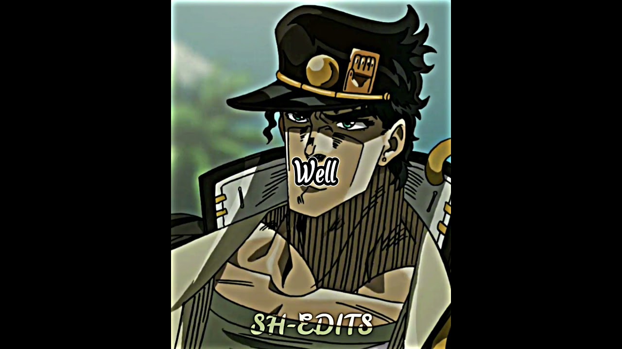 Jotaro Kujo edit #jojosbizarreadventure #jotarokujo #outsmarting #stardustcrusaders