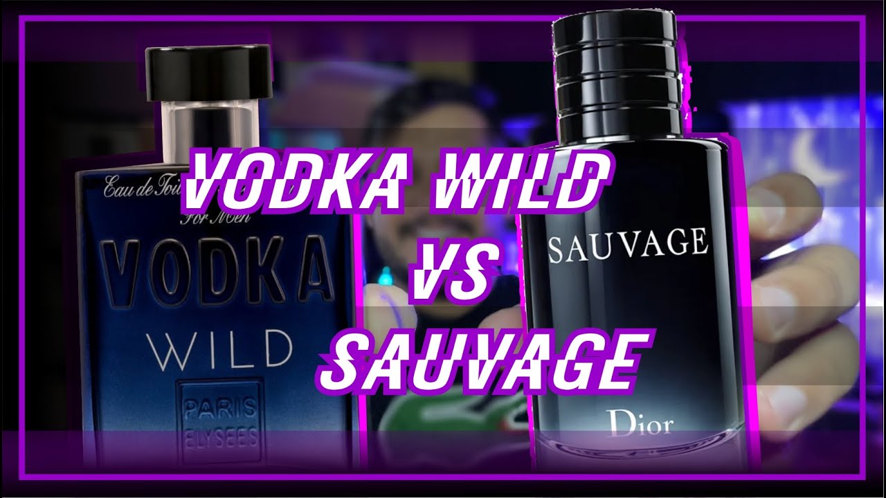 RESENHA COMPARATIVA DO LANÇAMENTO DA PARIS ELYSEES VODKA WILD COM O SAUVAGE DA DIOR - CONTRATIPO?
