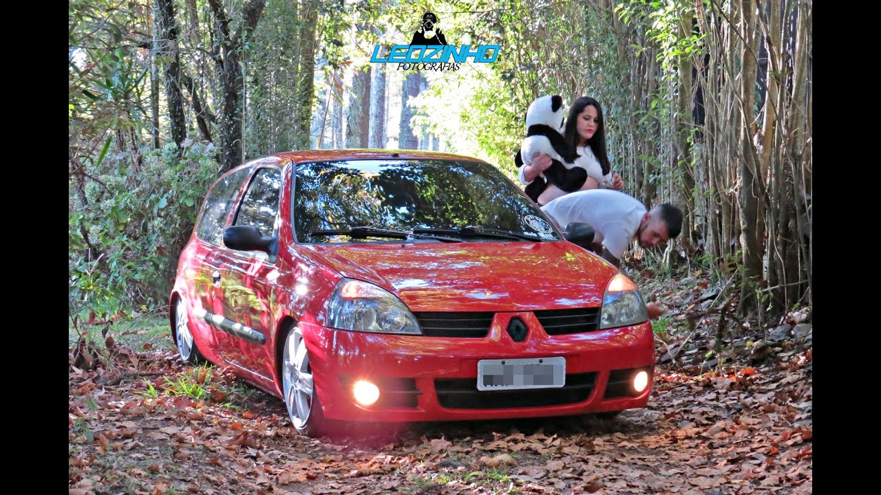 CLIO REBAIXADO + RODAS ARO 16-LeozinhoFilms&reg;
