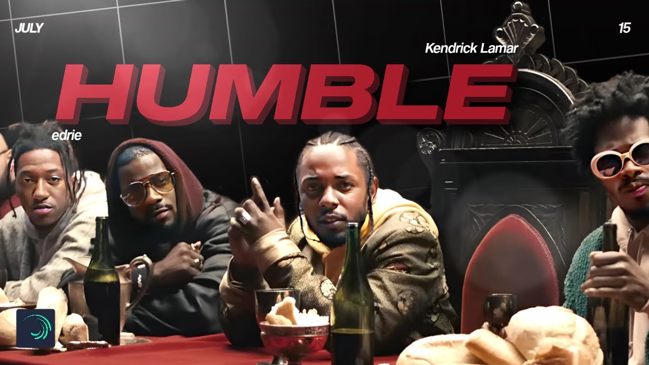 Humble - Kendrick Lamar / Motion Graphics【Alightmotion】