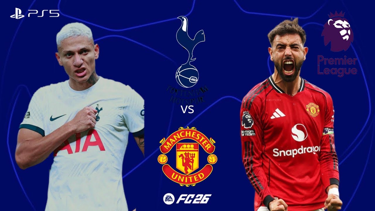 FC 26 - Tottenham vs Man UTD | Premier League PS5 [4k60]