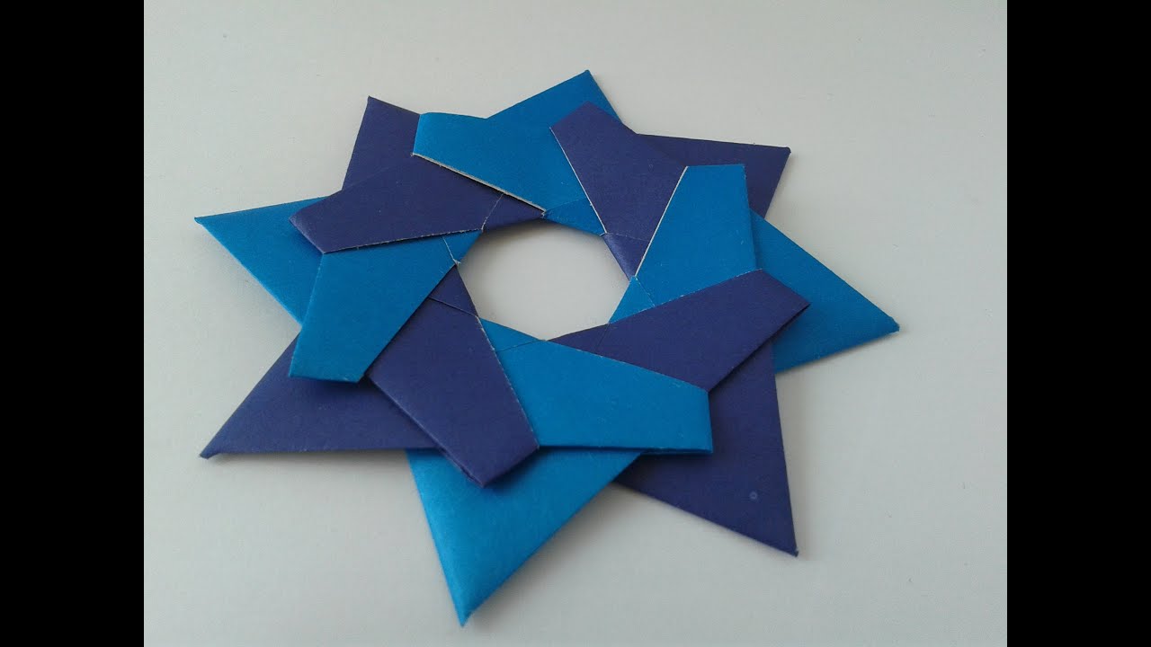 How to make an Origami  Robin Star оригами звезда