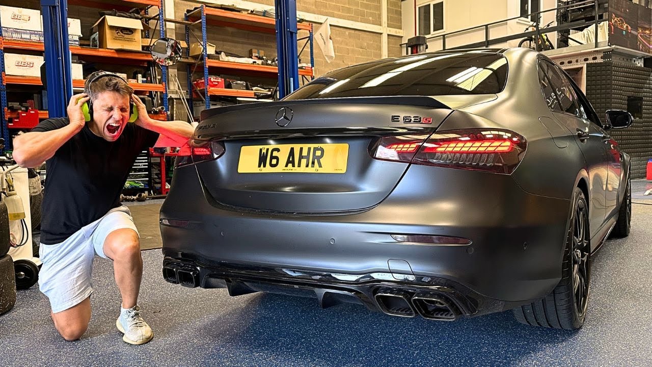 Я ПРЯМО ГОТОВ К РАБОТЕ НА СВОЕМ НОВОМ AMG E63 S! *Слишком громко*