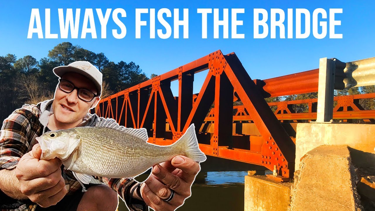 Always fish the bridge (Lake Purdy)