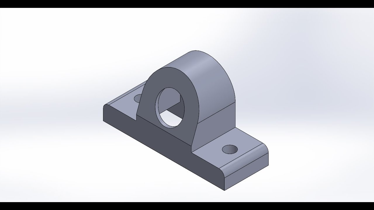 Parametric Modeling with Solidworks Ch.12 #1