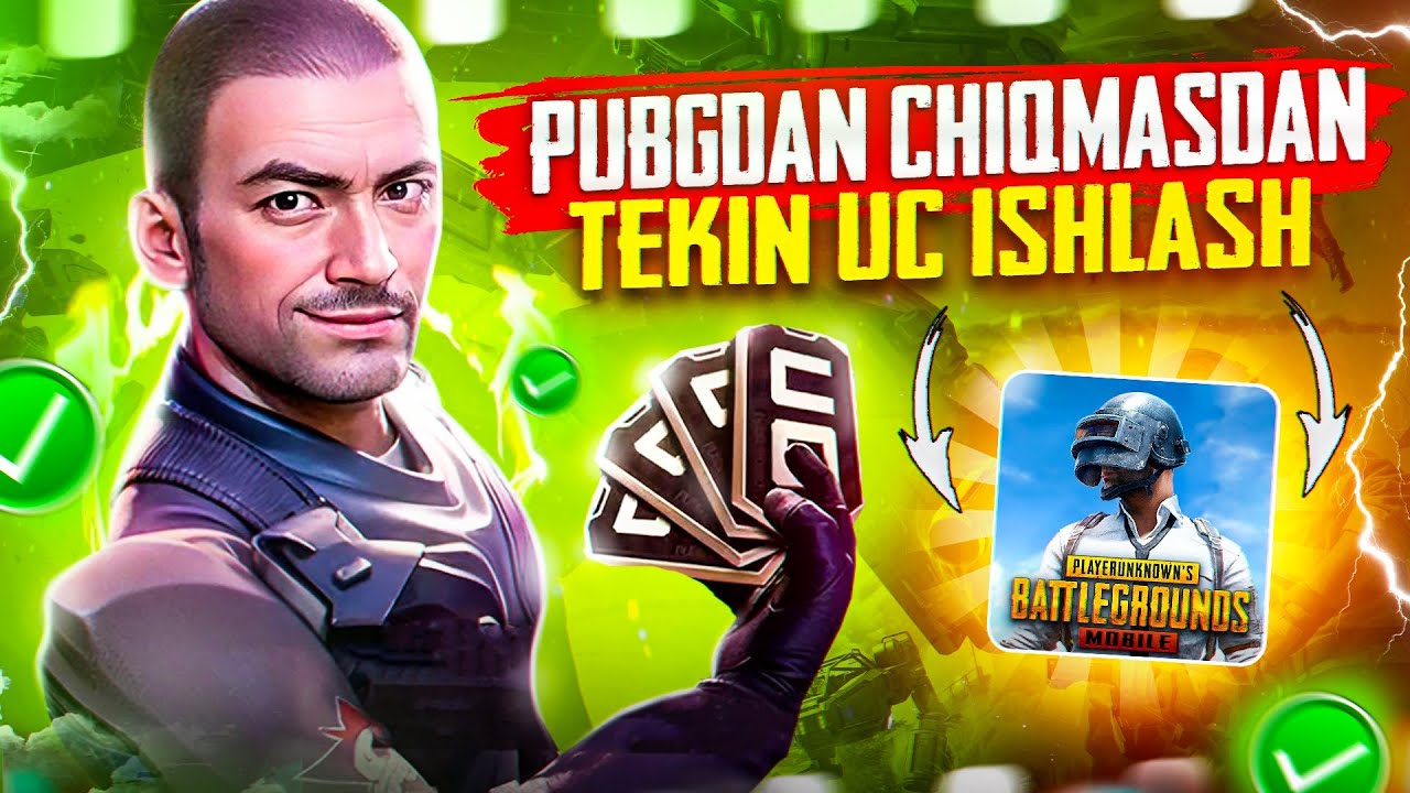 🤑PUBGDAN CHIQMASDAN UC ISHLASH // PUBGDA BIZNESMEN BO'LAMIZ 😮‍💨 // #FREEUC #TEKINSOQQA