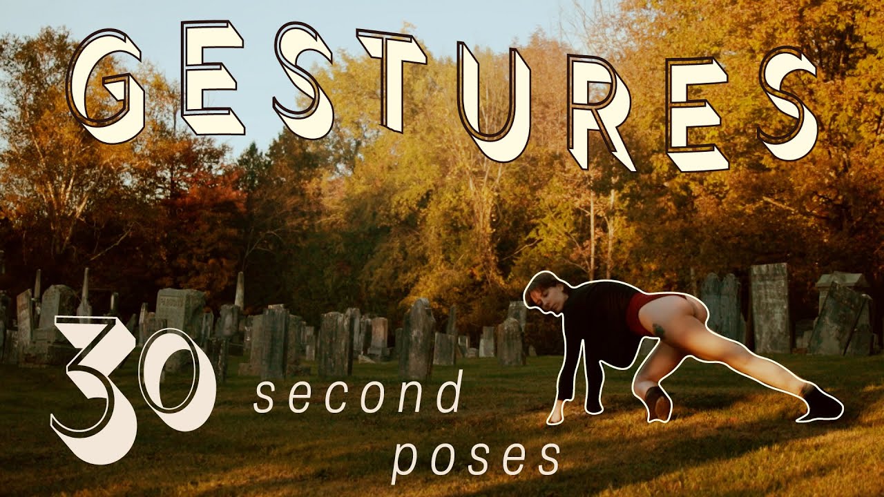 LIVE Art Model 30 Second Poses | FIGURE DRAWING SESSION POSE REFERENCES | Life Drawing for Artists