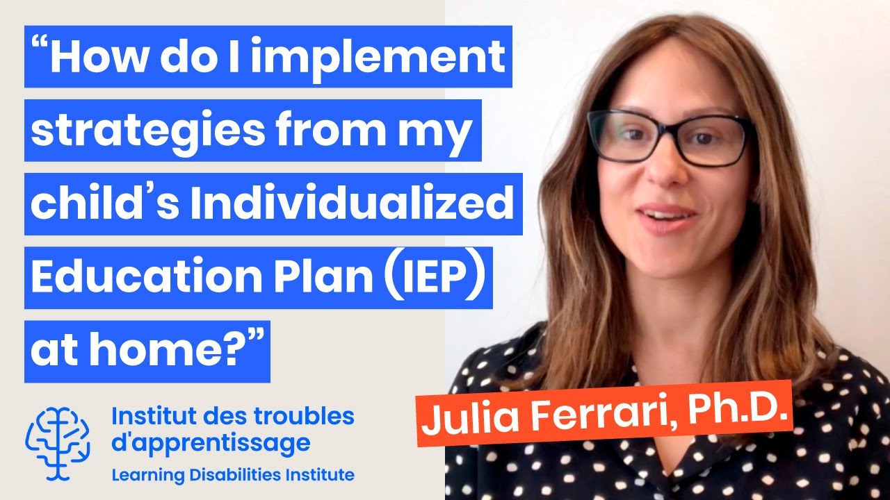 &ldquo;How do I implement strategies from my child&rsquo;s Individualized Education Plan (IEP) at home?&rdquo;