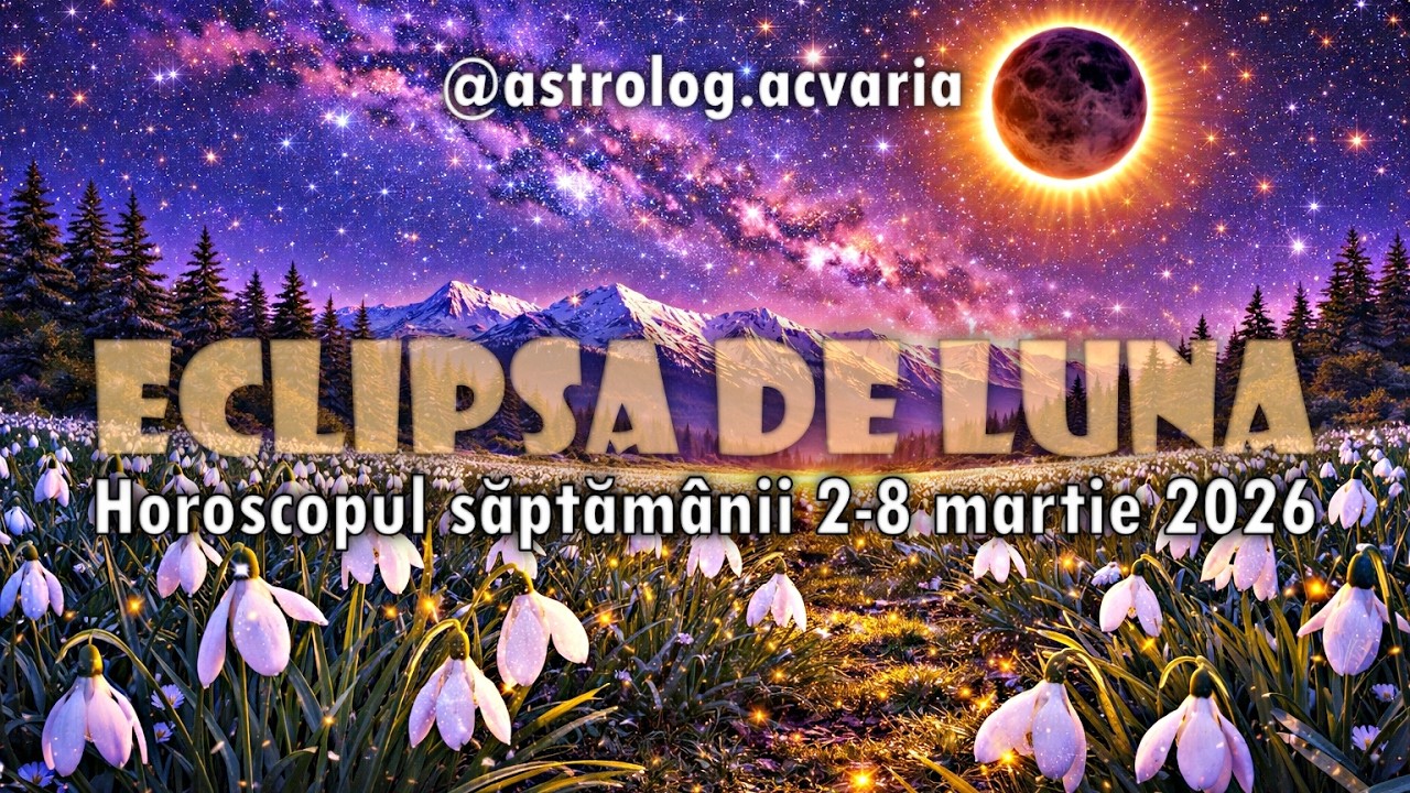 Cu ”trenul” dupa ghiocei🌷 HOROSCOPUL SAPTAMANII 2-8 MARTIE 2026 cu @astrolog.ACVARIA