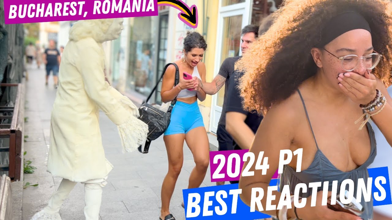Best of the 2024 😂💃😂 Human Statue Prank Part 1
