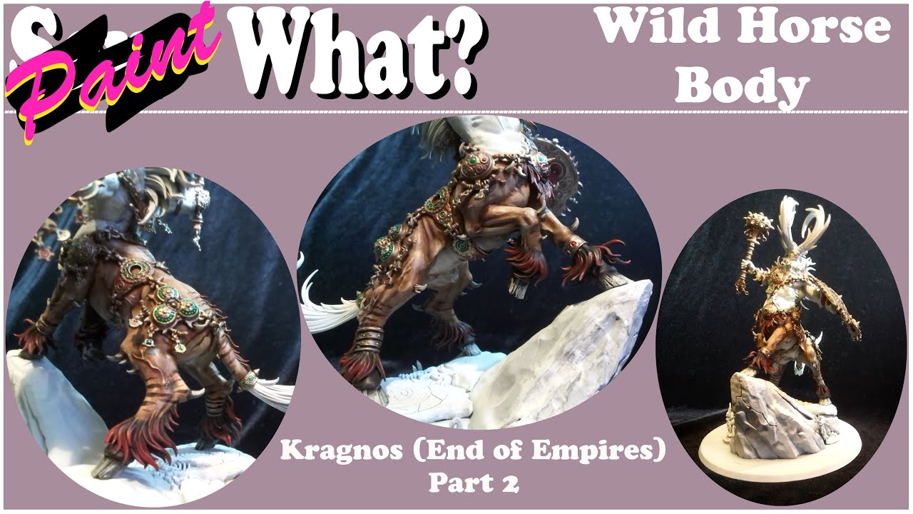 Kragnos, End of Empires (part 2) - Painting a Wild Horse Body