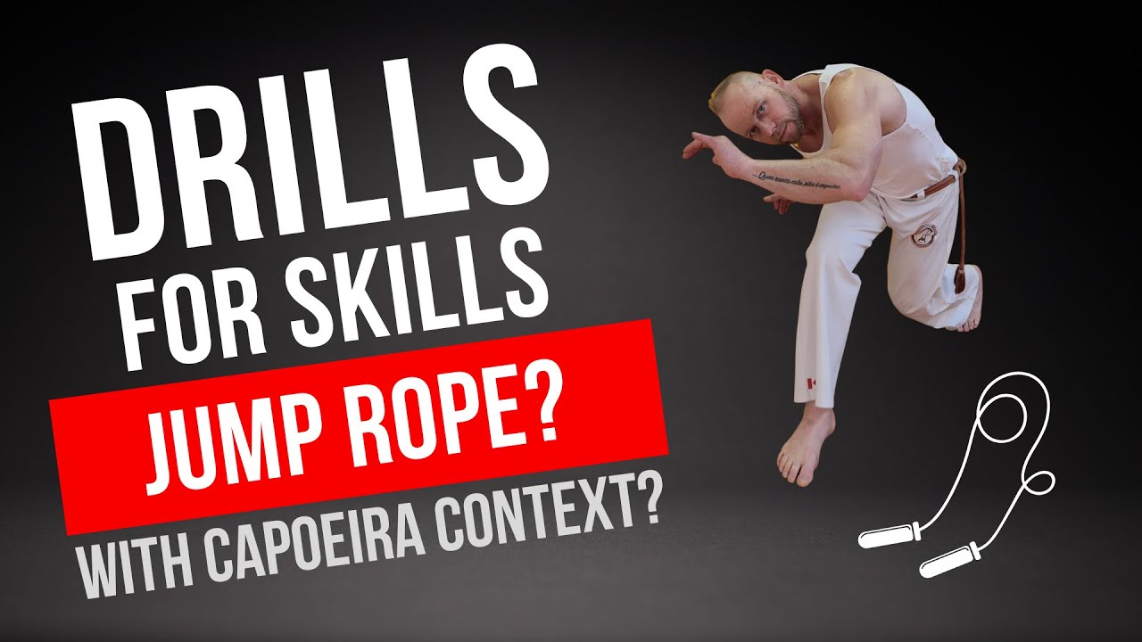 Capoeira training for teachers: Jump rope for timing, distance and more. Capoeira with Soquete.