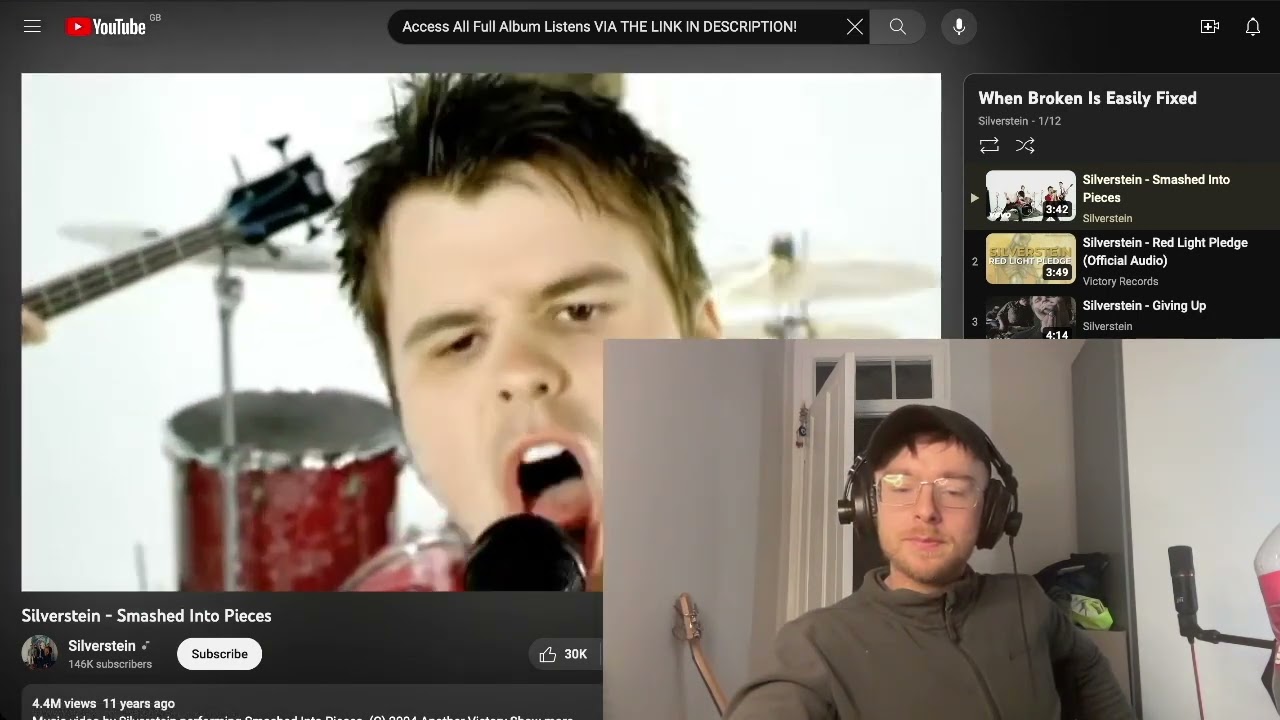 Silverstein - Smashed Into Pieces Reaction & First Listen