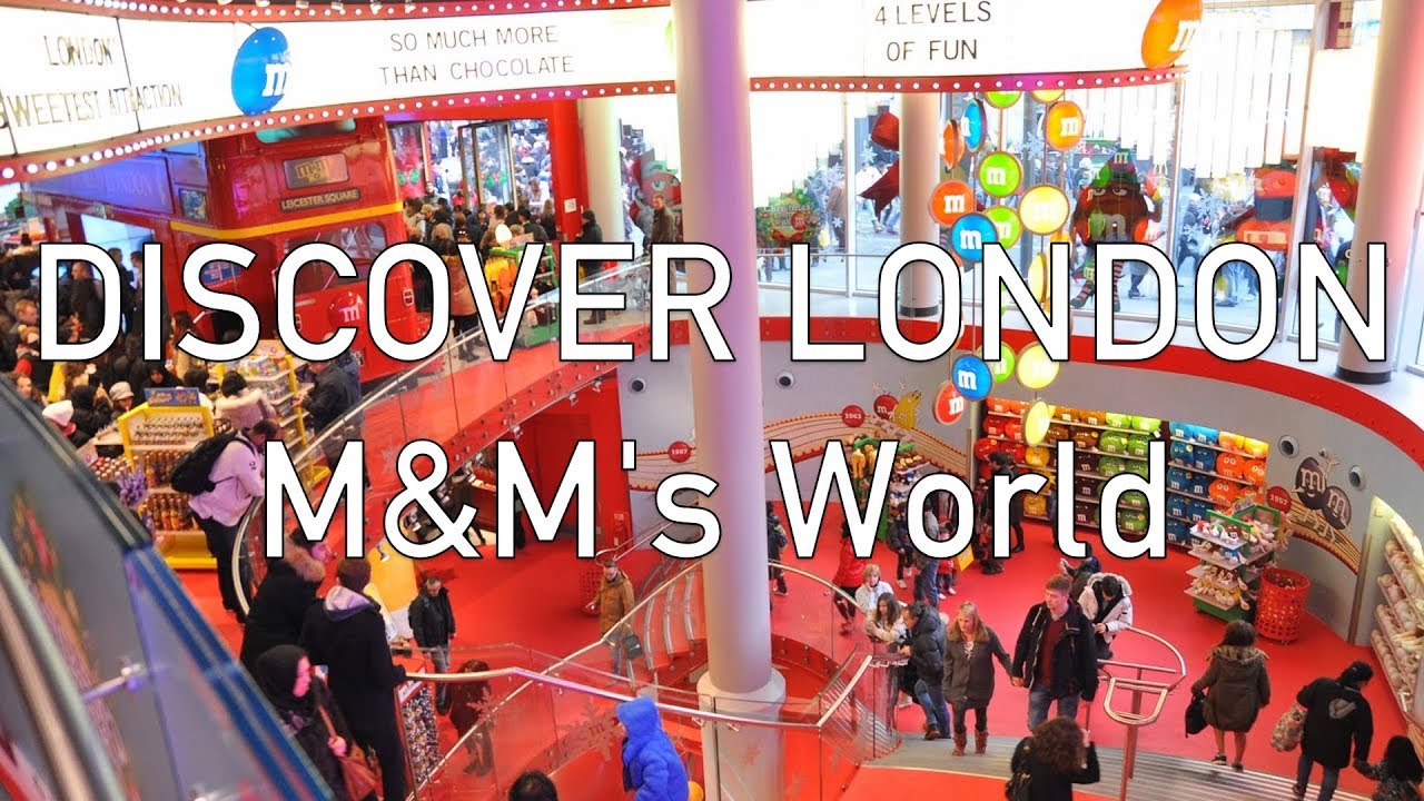 M&M's World - London - Discover England - October 2017