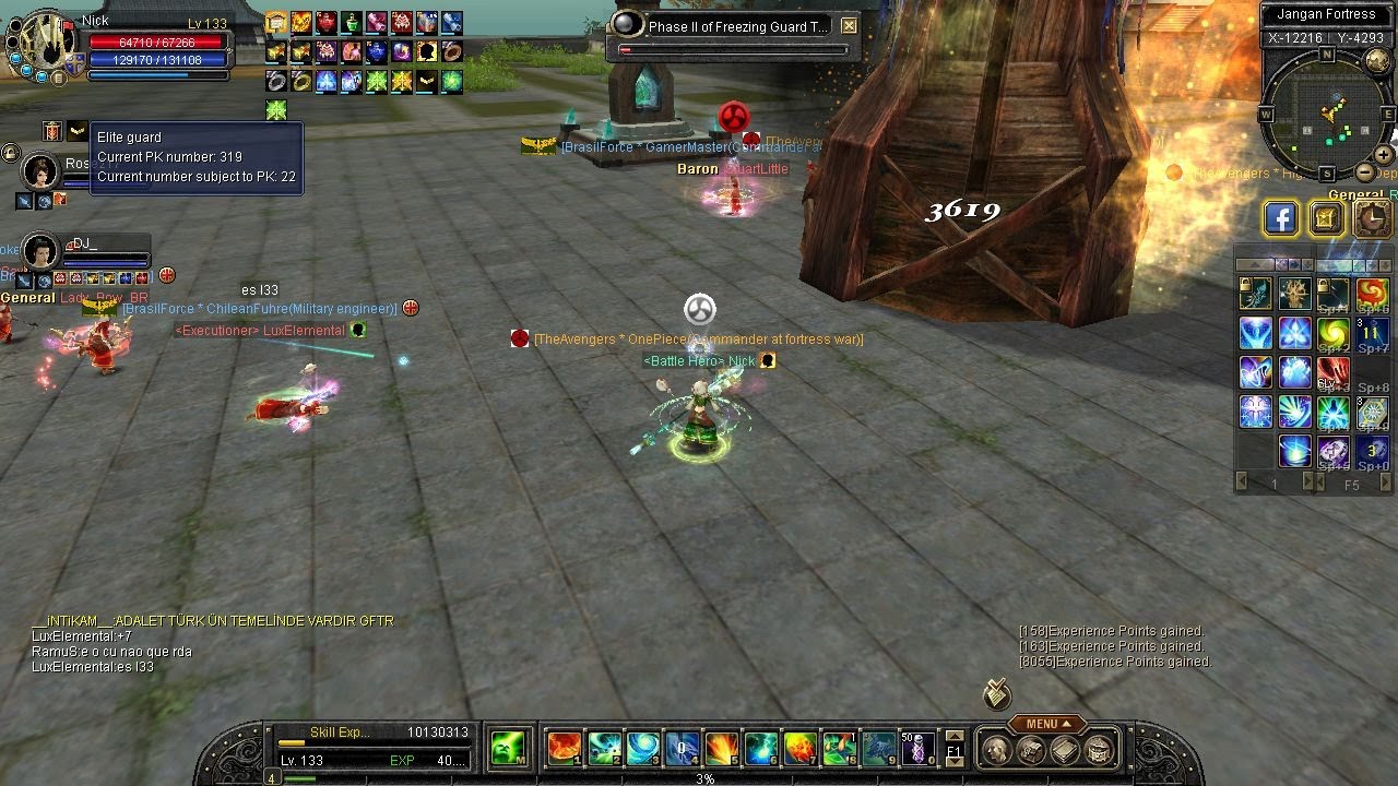 Silkroad Online Aeolus-Jangan FTW #TheAvengers V/S BrasilForce.