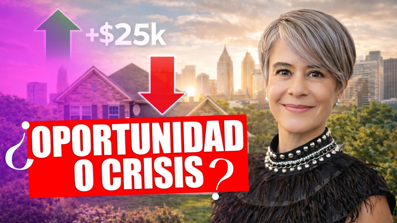 CORRECCION DEL MERCADO EN ATLANTA: lo que realmente está pasando. #ELSADOMENZAIN #realestate