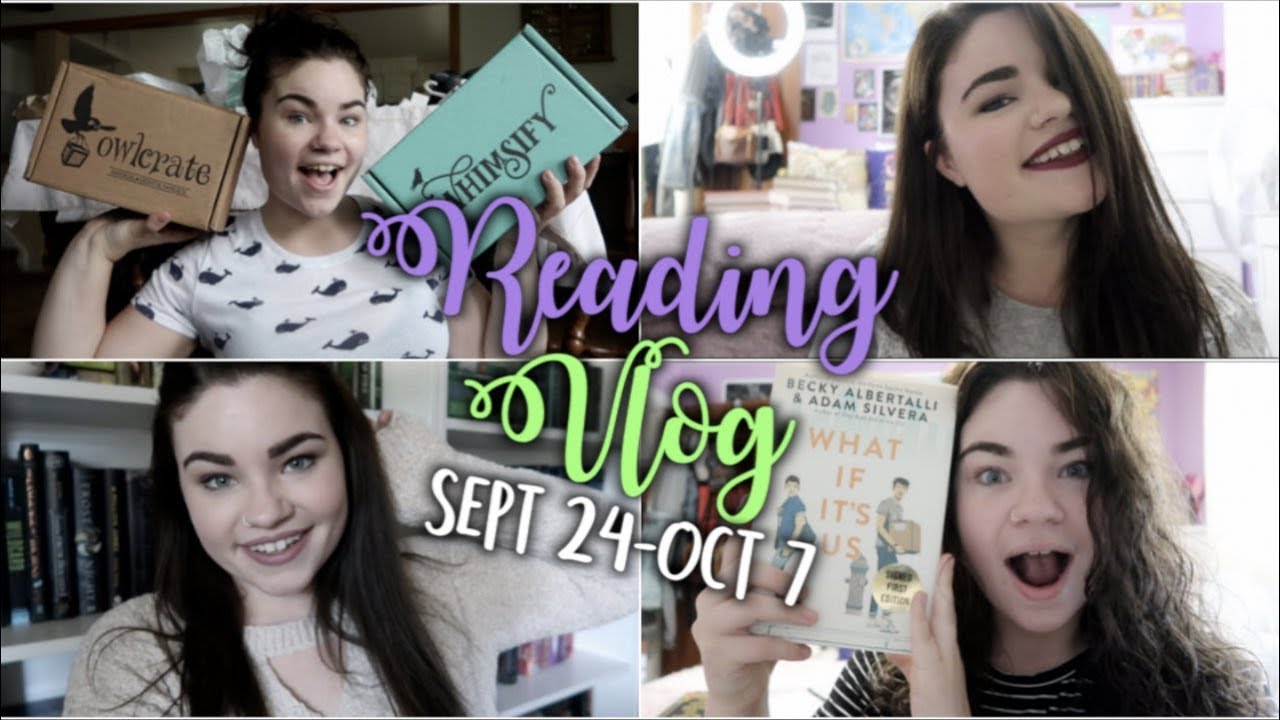 THE LONGEST READING VLOG EVER | September 24-October 7