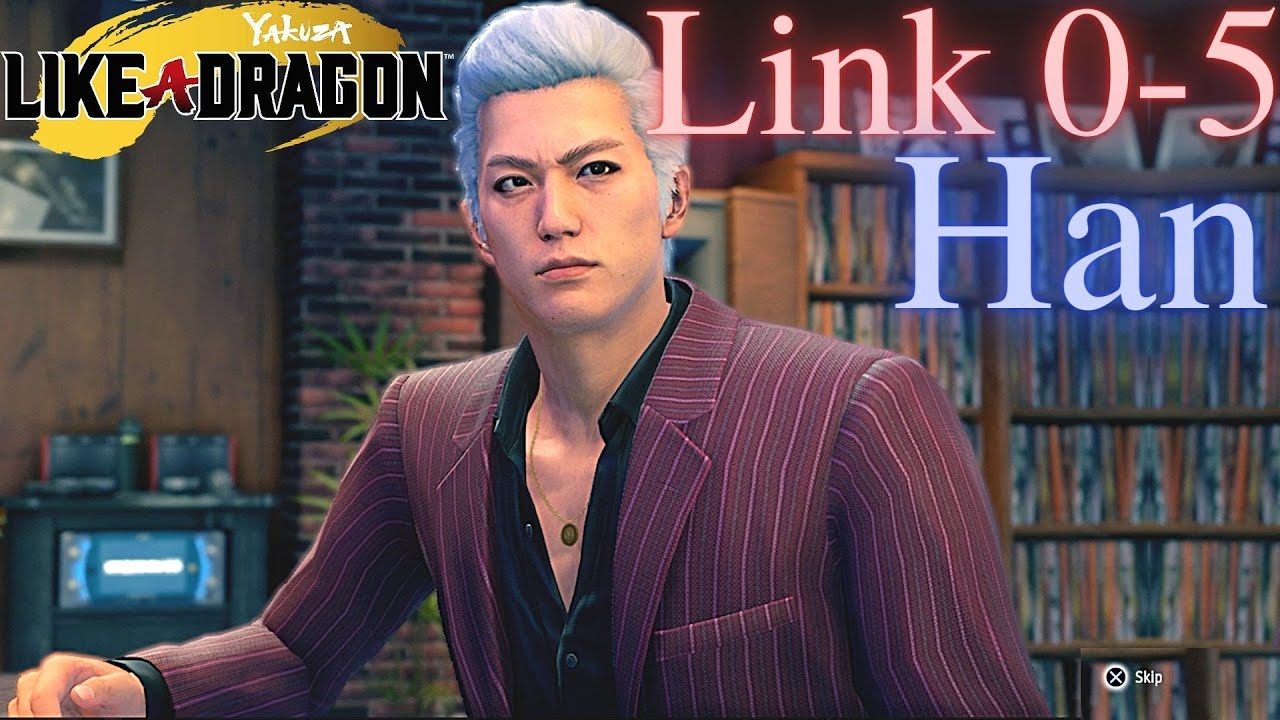 Full Joon-Gi Han Bond Gauge Drink Link Level 0 - 5 Cutscenes | Yakuza: Like A Dragon | PS4