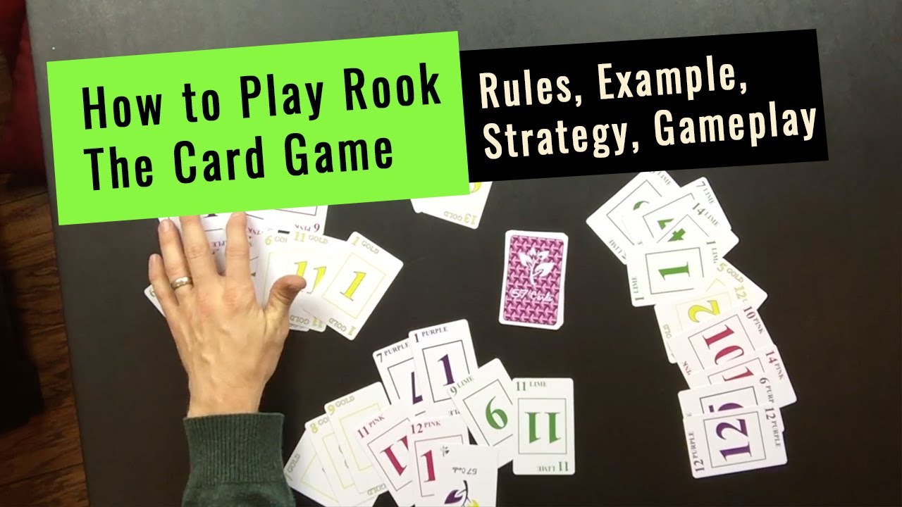 How To Play Rook, the Card Game: Rules, Example, Strategy, and Full Gameplay