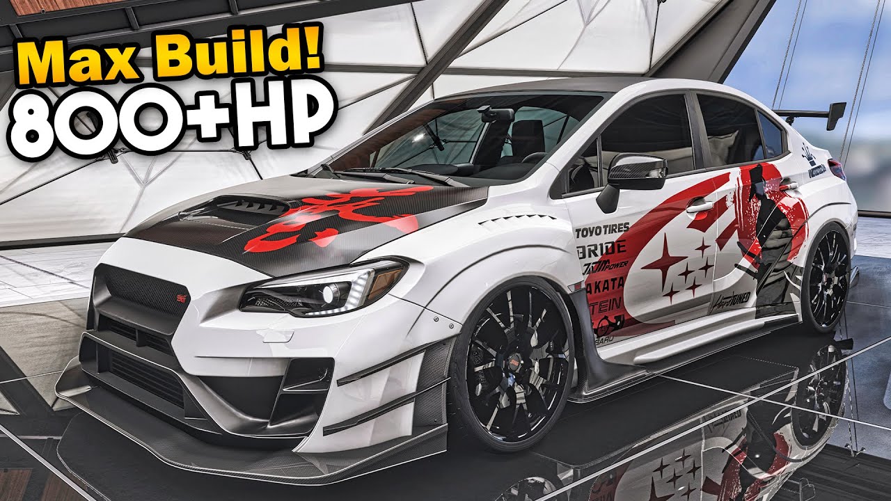 Forza Horizon 5 Car Customization - 800HP Widebody Subaru WRX STI S209