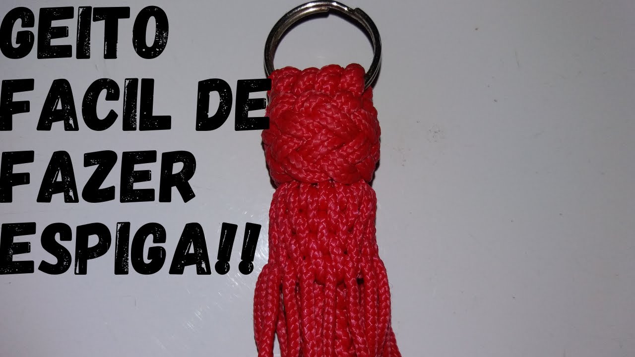 FAÇA DE UM GEITO FÁCIL E RÁPIDO SUA ESPIGA DE CHICOTE #tudoemtrança